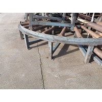 Belt conveyor, width 1000 mm, solid frame